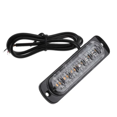 Wbb13112 6 LED 12V フラッシュマウントグリル緊急ストロボライトキット レッカー車、セキュリティカー、ピックアップ、バン、トレーラー用