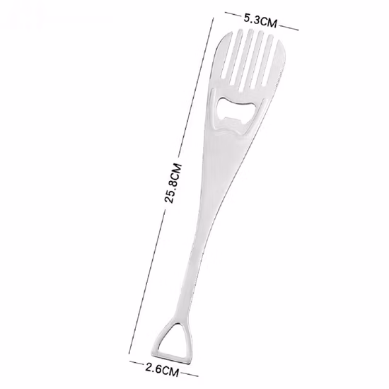 パスタフォークステンレス鋼パスタリフターパスタボトルオープナーキッチンツールキッチンアクセサリーESG18803
